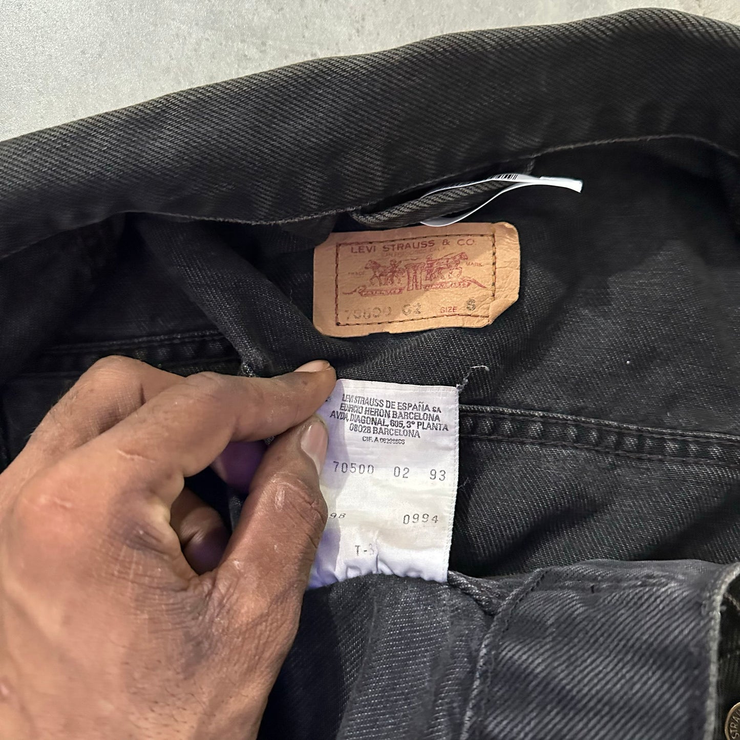 Vintage 70s-90s Spain Levi's Retro Denim Jackets