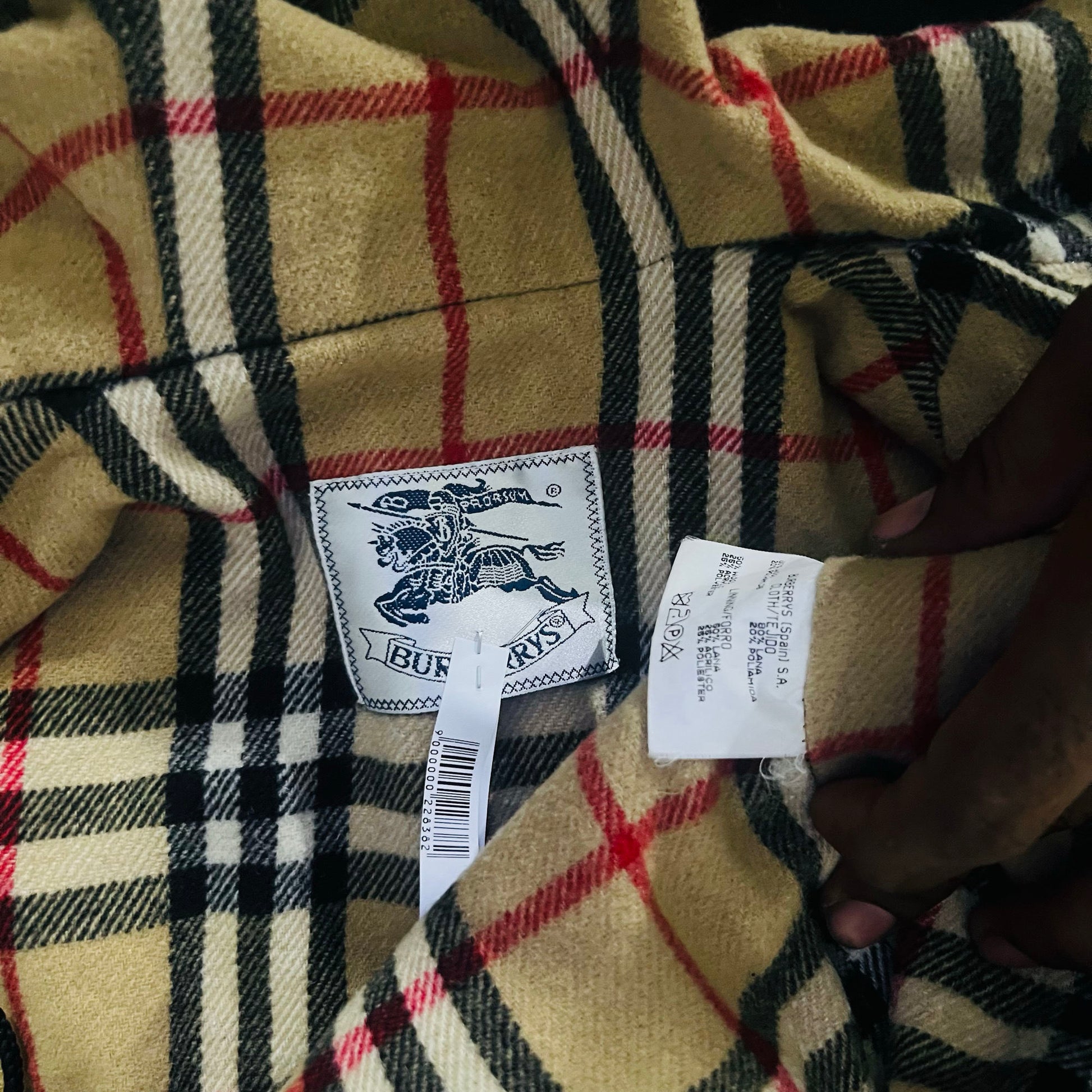 Vintage 70s-90s Spain Burberry Pre-owned Luxury Coats