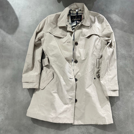 Vintage England Barbour Pre-owned Luxury Trench Coats