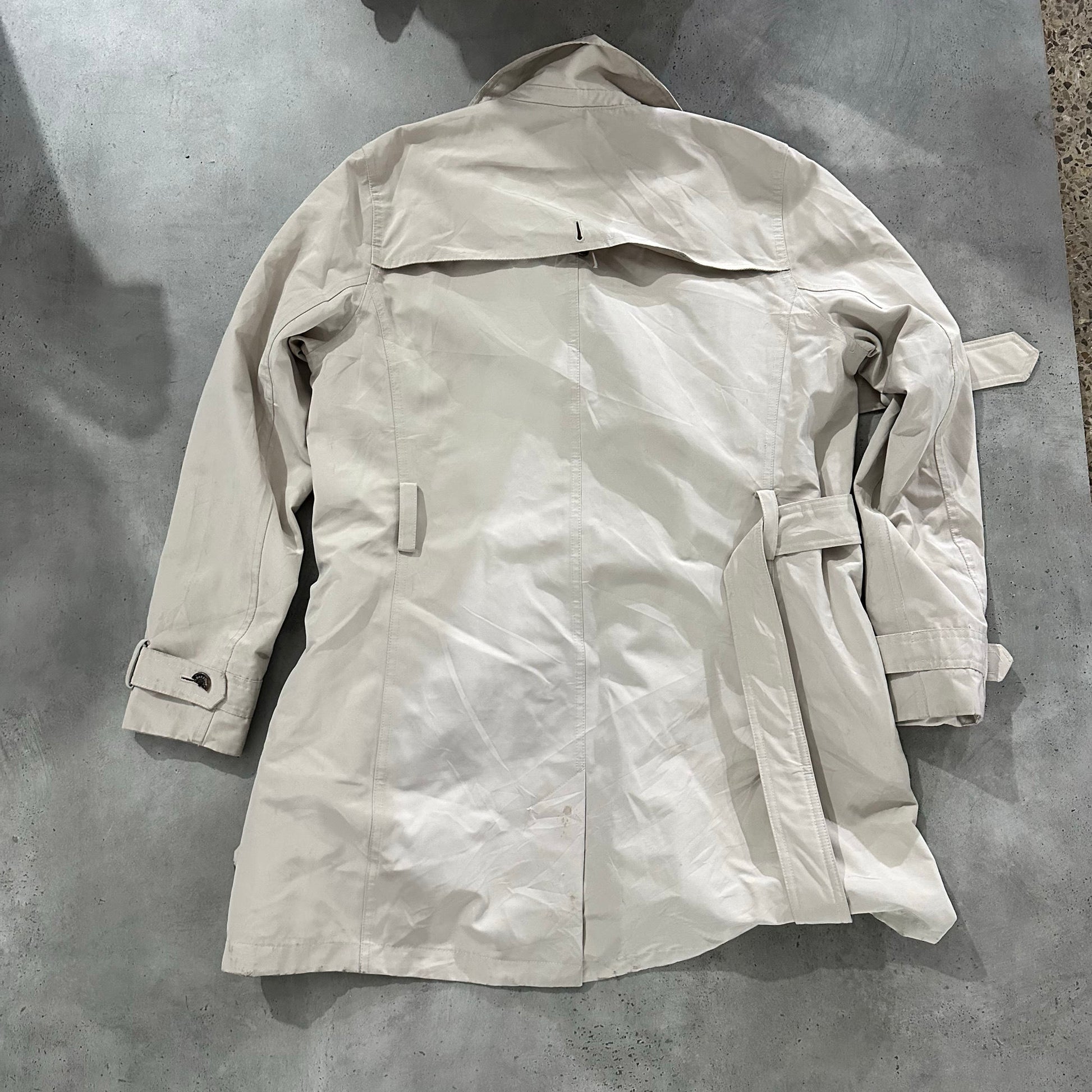 Vintage England Barbour Pre-owned Luxury Trench Coats
