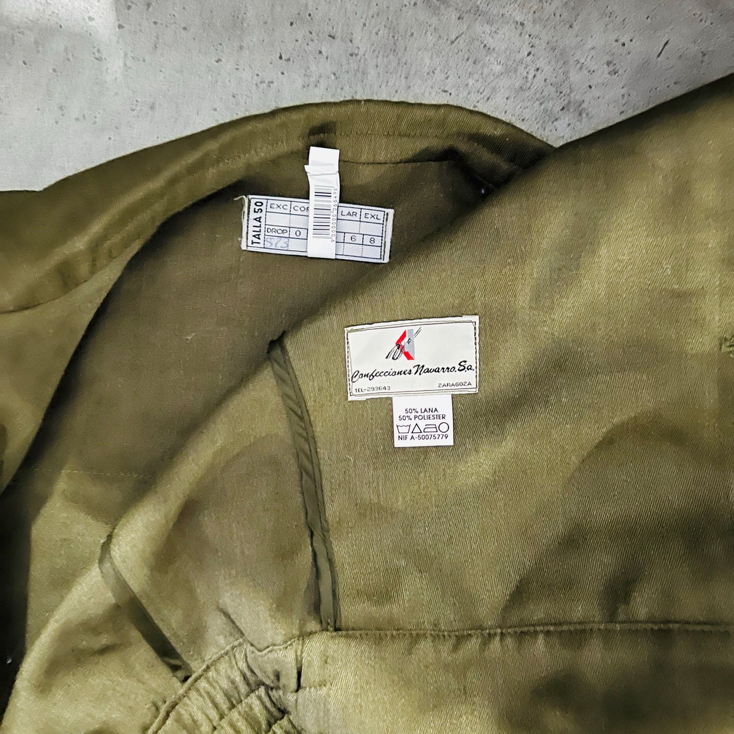 Vintage 70s-90s Spain Military Jackets