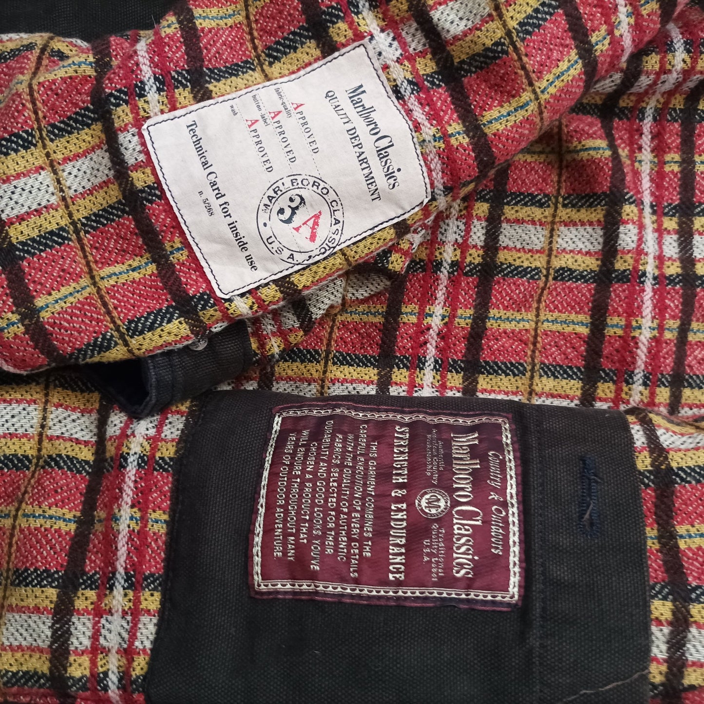 Vintage 70s-90s USA Marlboro Workwear Workwear Jackets