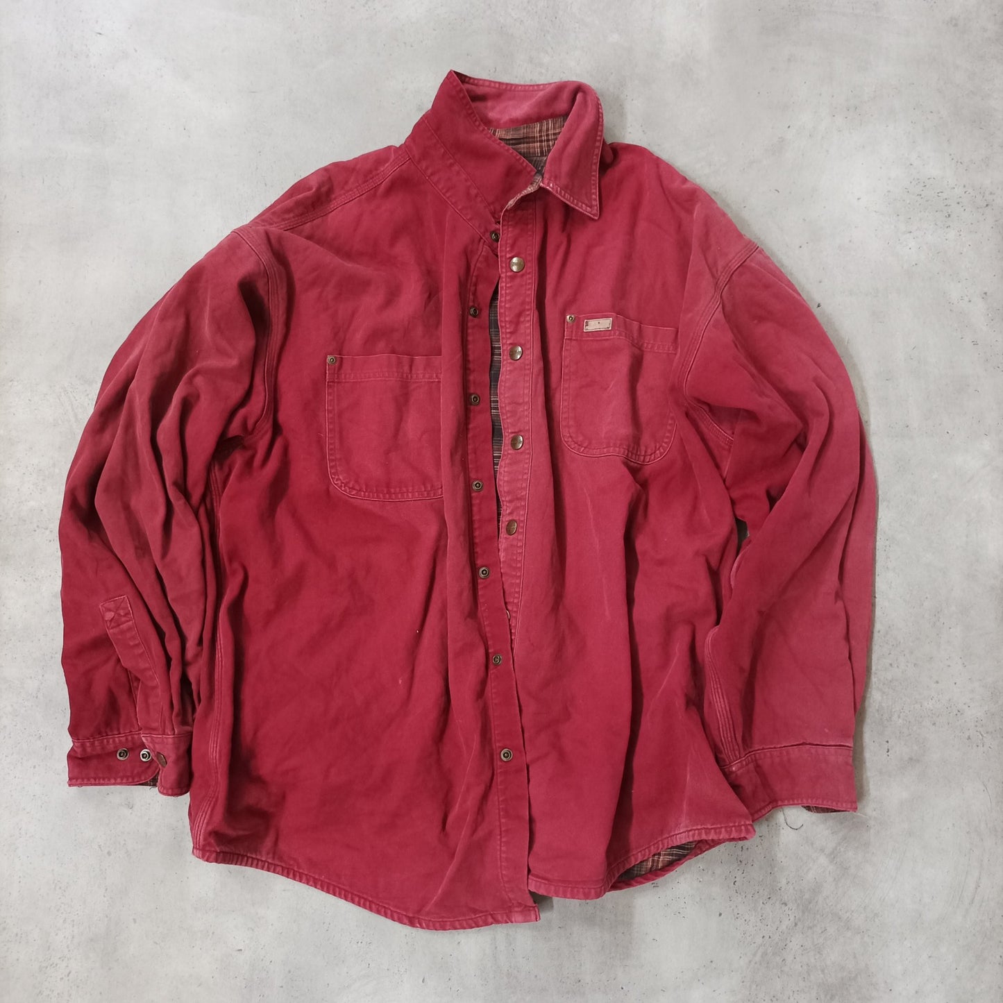 Vintage 70s-90s Carhartt Workwear Heavy Work Shirt Shirts