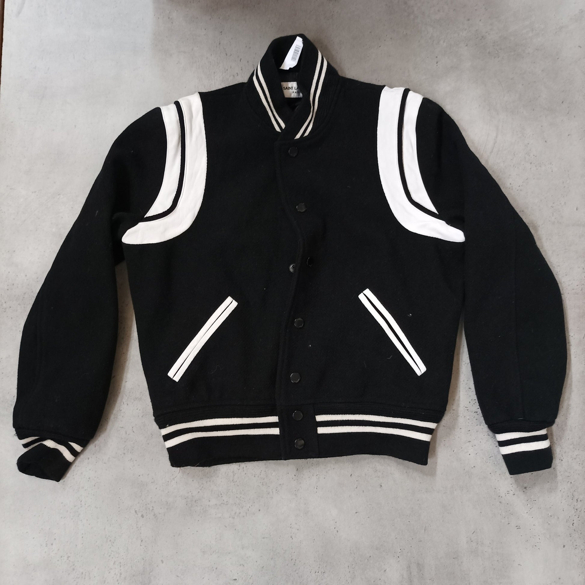 Vintage Italy Yves Saint Laurent Pre-owned Luxury Varsity Jackets