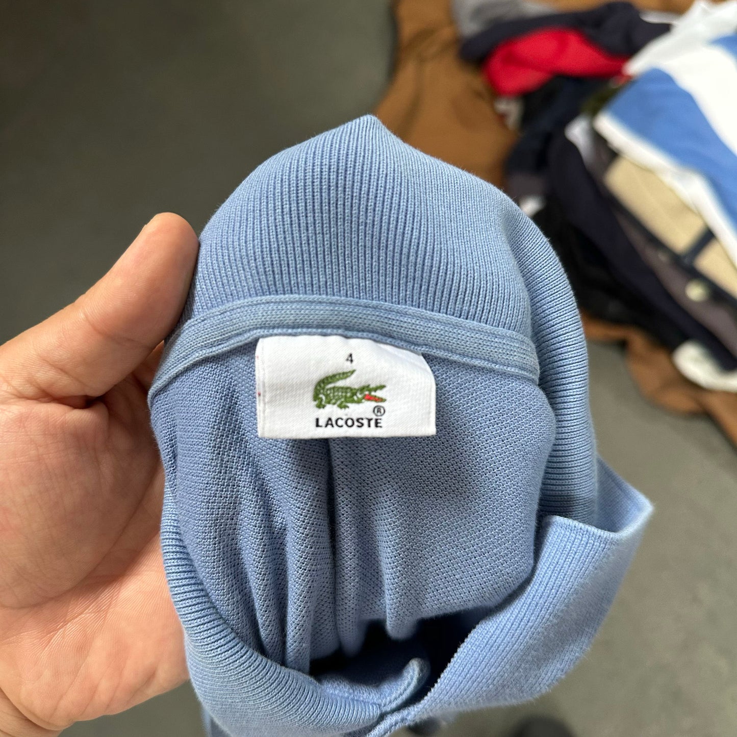 Vintage Lacoste Pre-owned Luxury Polo/Rugby Shirts