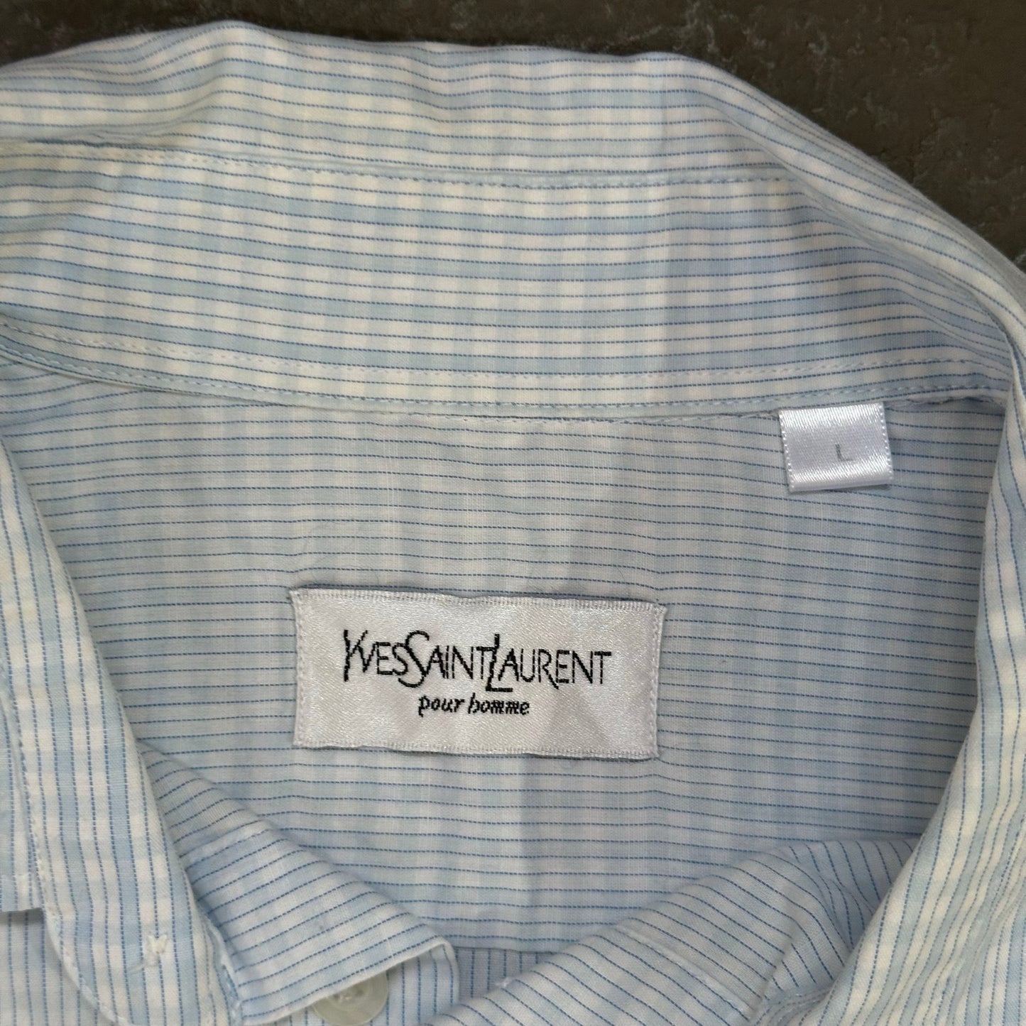 Vintage 70s-90s Yves Saint Laurent Pre-owned Luxury Shirts