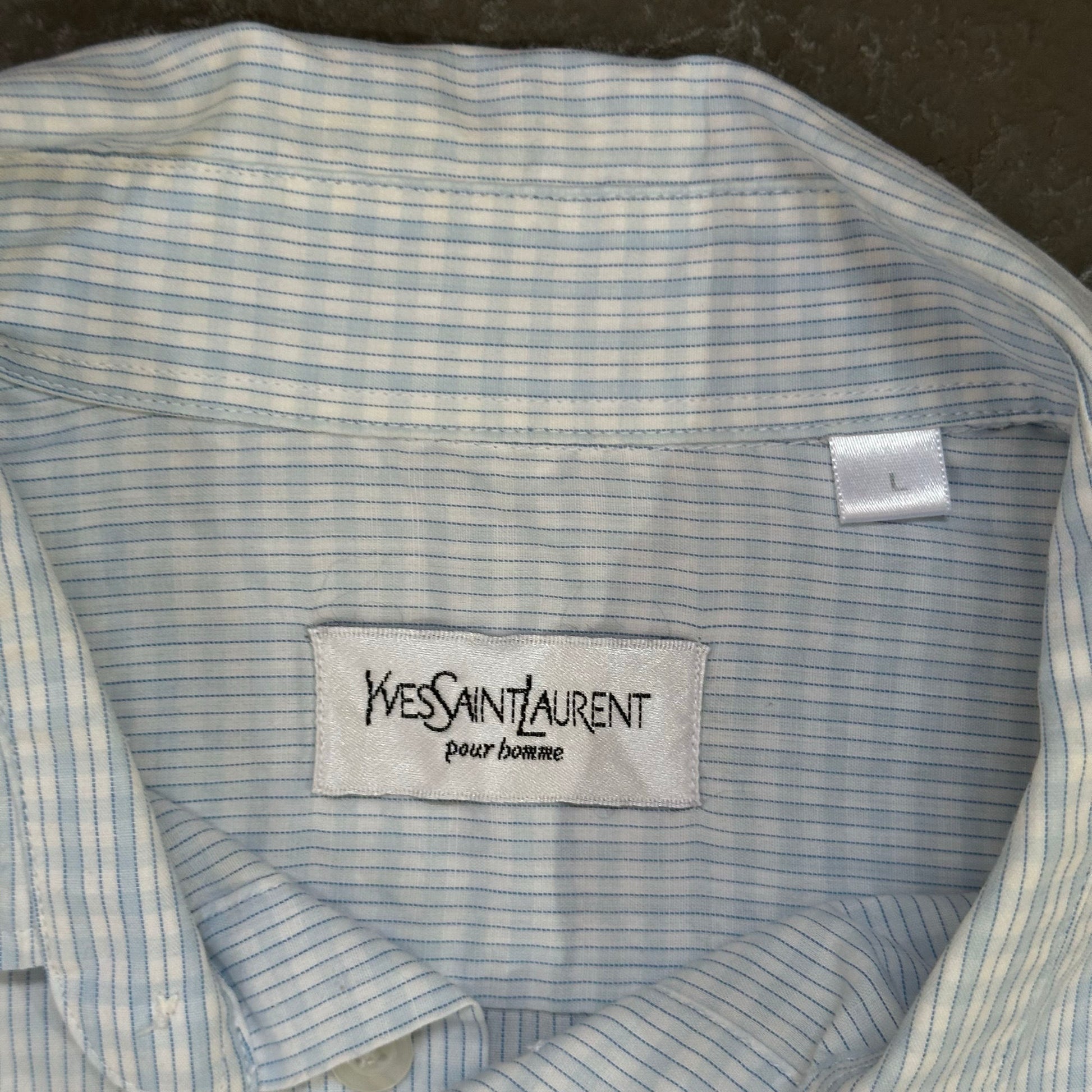Vintage 70s-90s Yves Saint Laurent Pre-owned Luxury Shirts