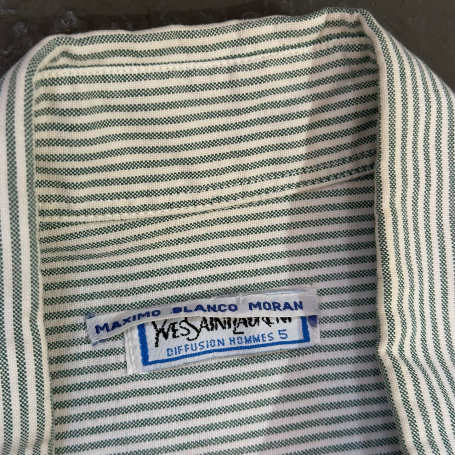 Vintage 70s-90s Yves Saint Laurent Pre-owned Luxury Shirts