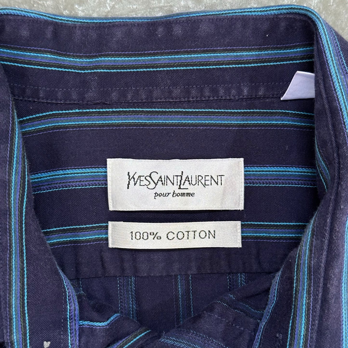 Vintage 70s-90s Yves Saint Laurent Pre-owned Luxury Shirts