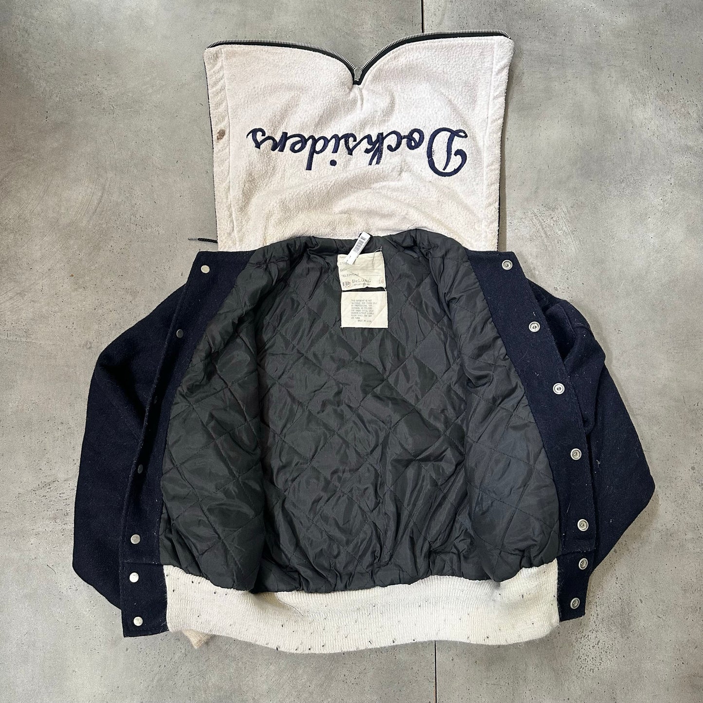 Vintage 70s-90s USA Delong Retro Varsity Jackets