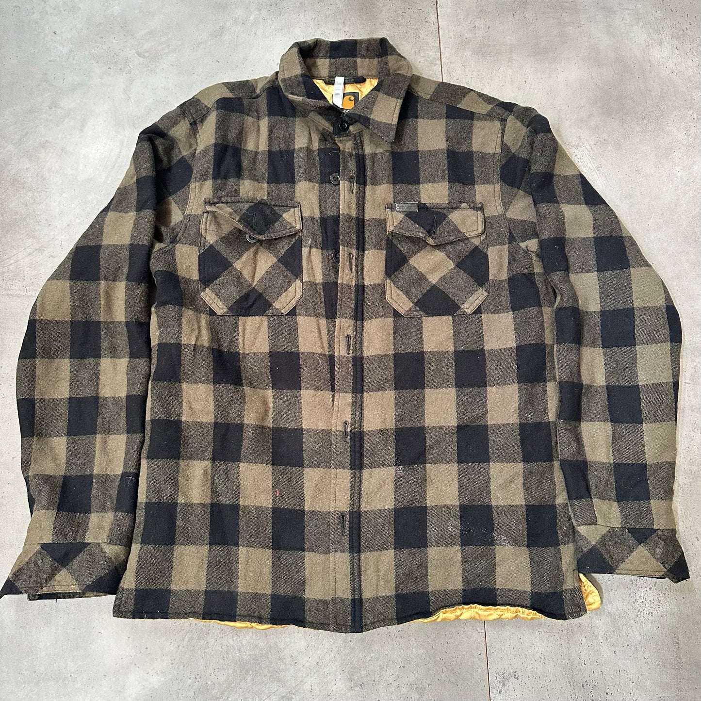 Vintage Carhartt Workwear Heavy Work Shirt Shirts