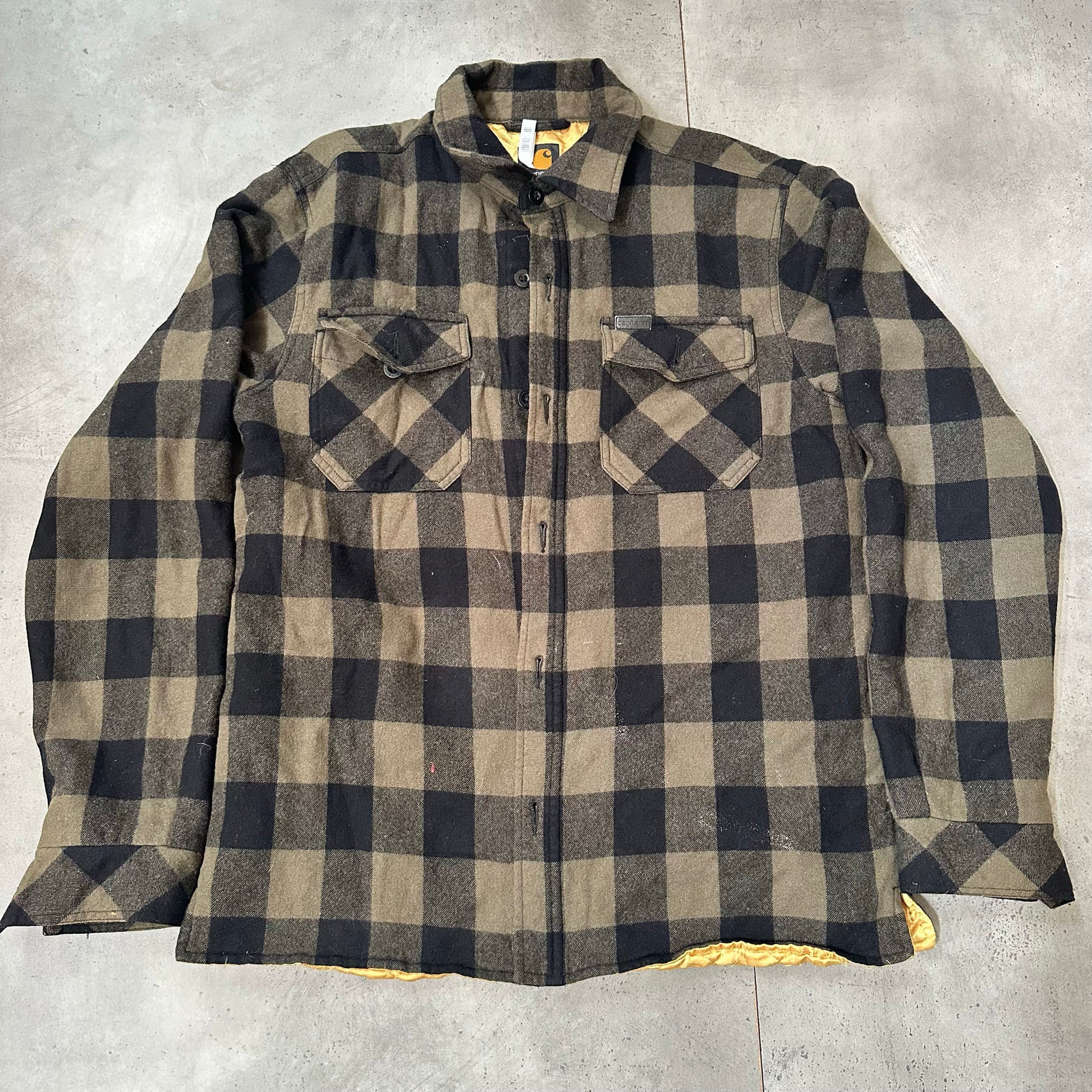 Vintage Carhartt Workwear Heavy Work Shirt Shirts