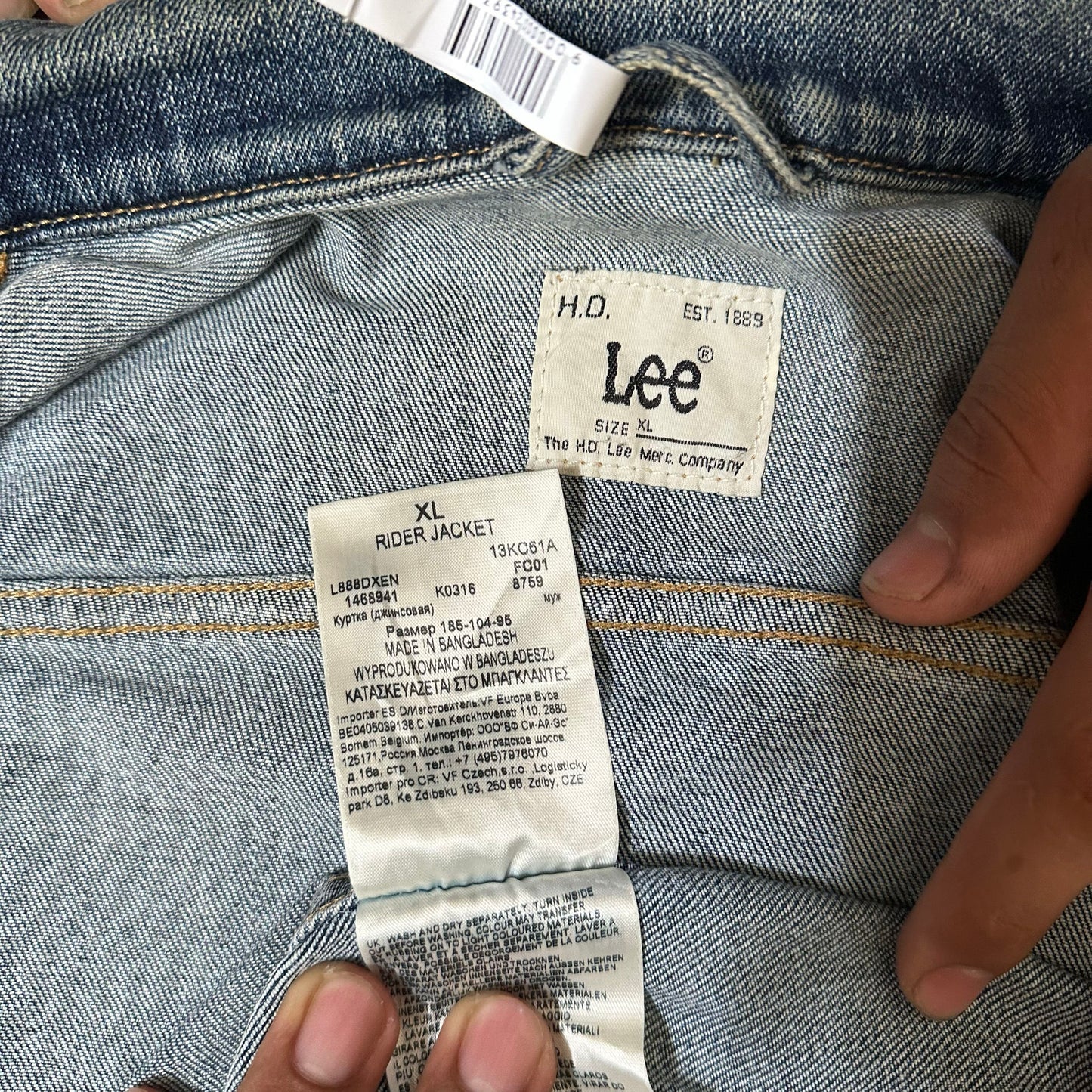 Vintage Lee Retro Denim Jackets