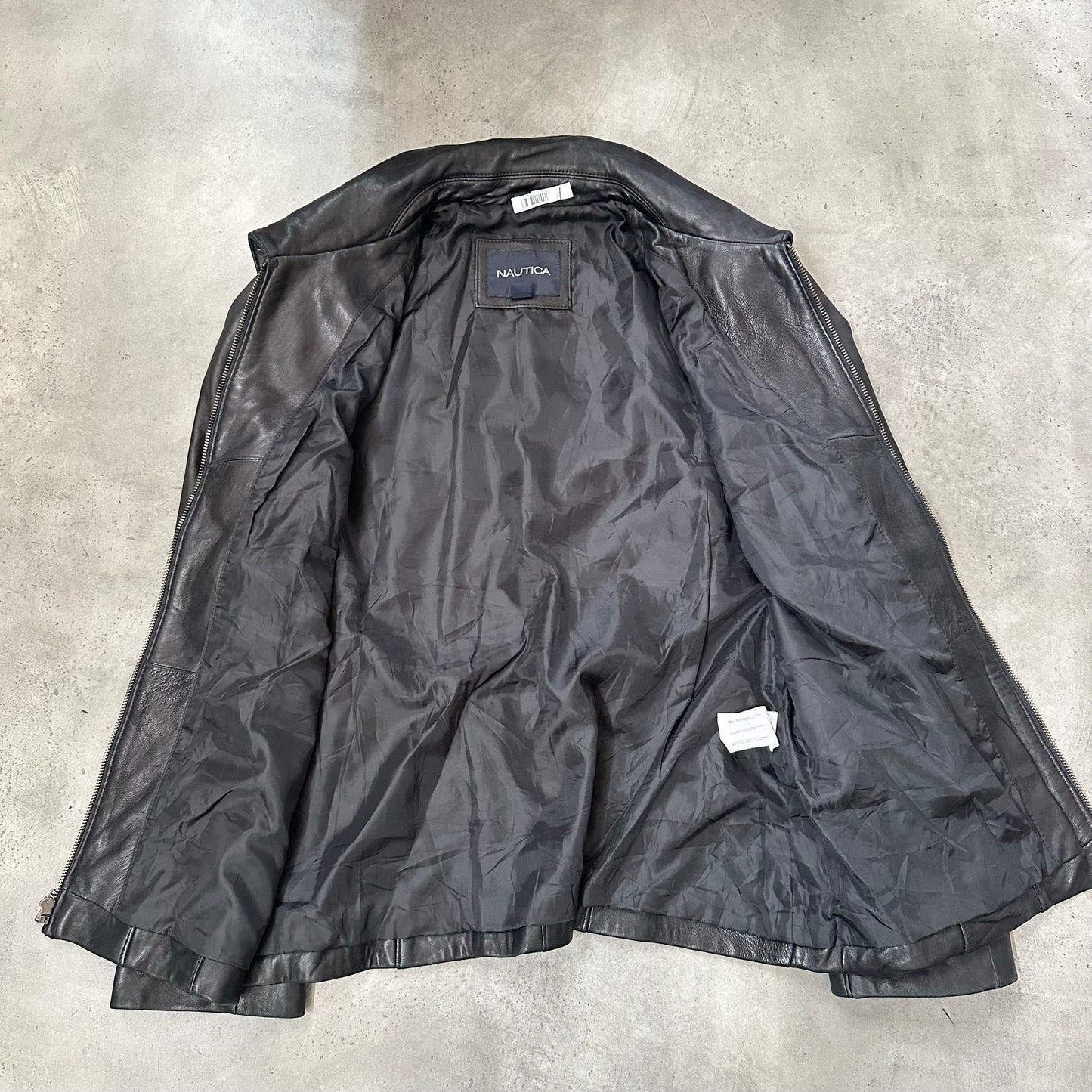 Vintage Nautica Retro Leather Jackets