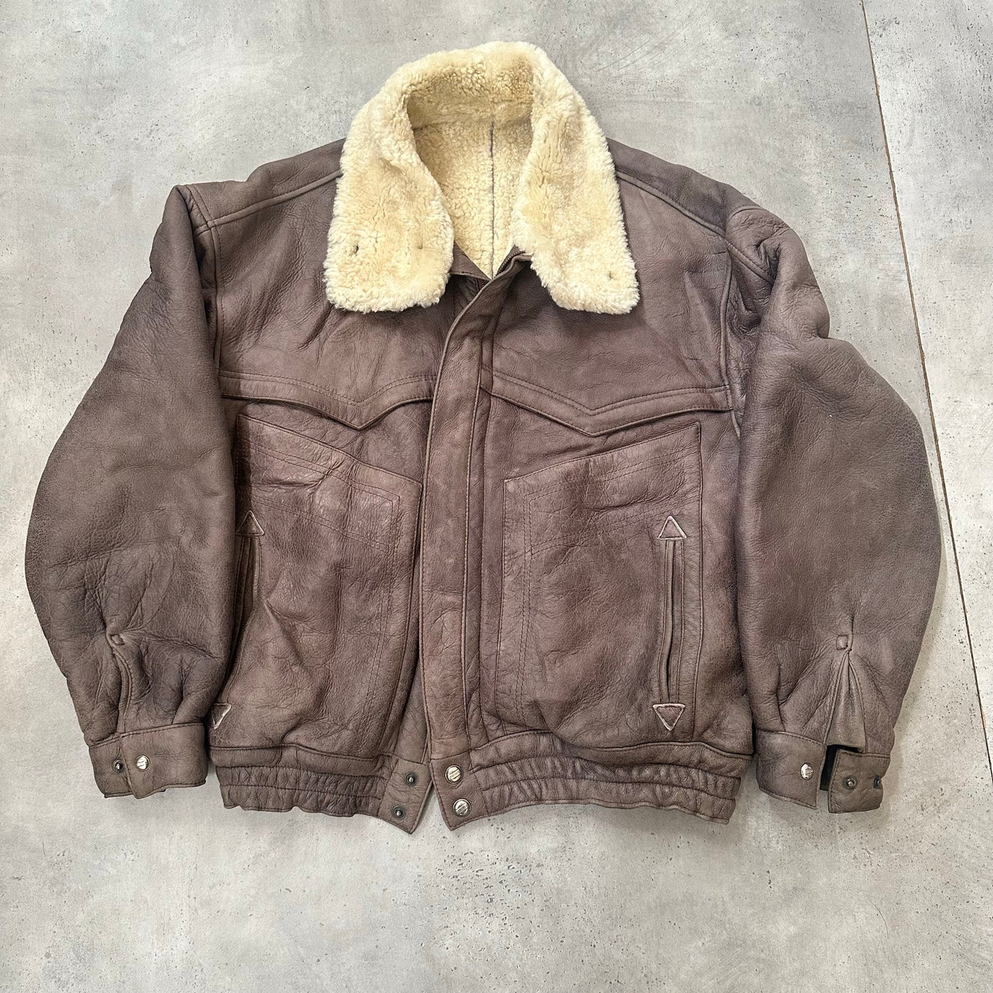 Vintage Retro Flight Leather Jackets