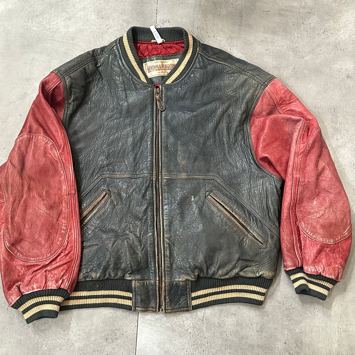 Vintage 70s-90s South Korea Retro Leather Jackets