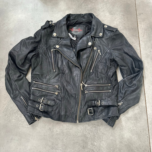Vintage Retro Double Rider Leather Jackets