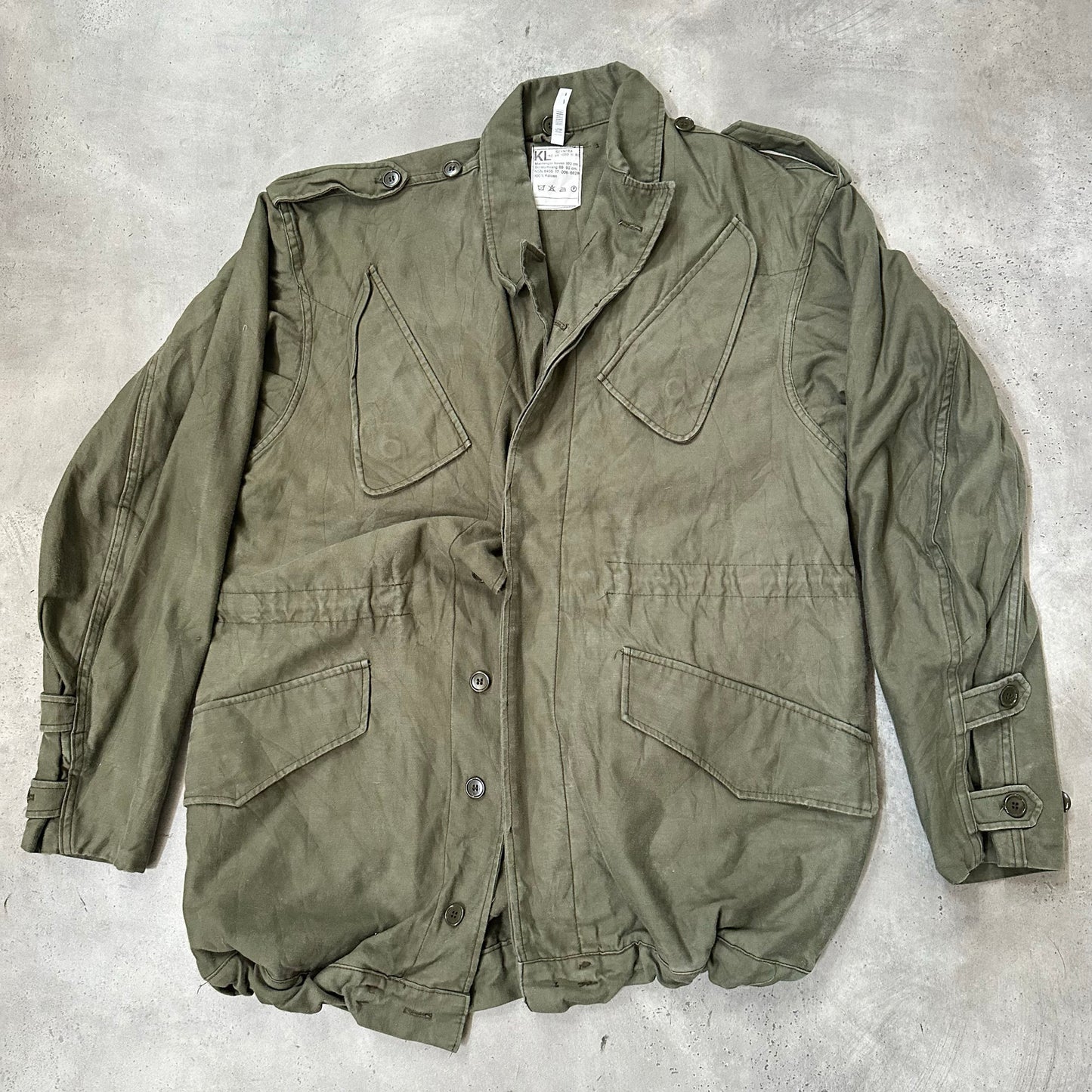 Vintage 70s-90s Netherlands Military Jackets