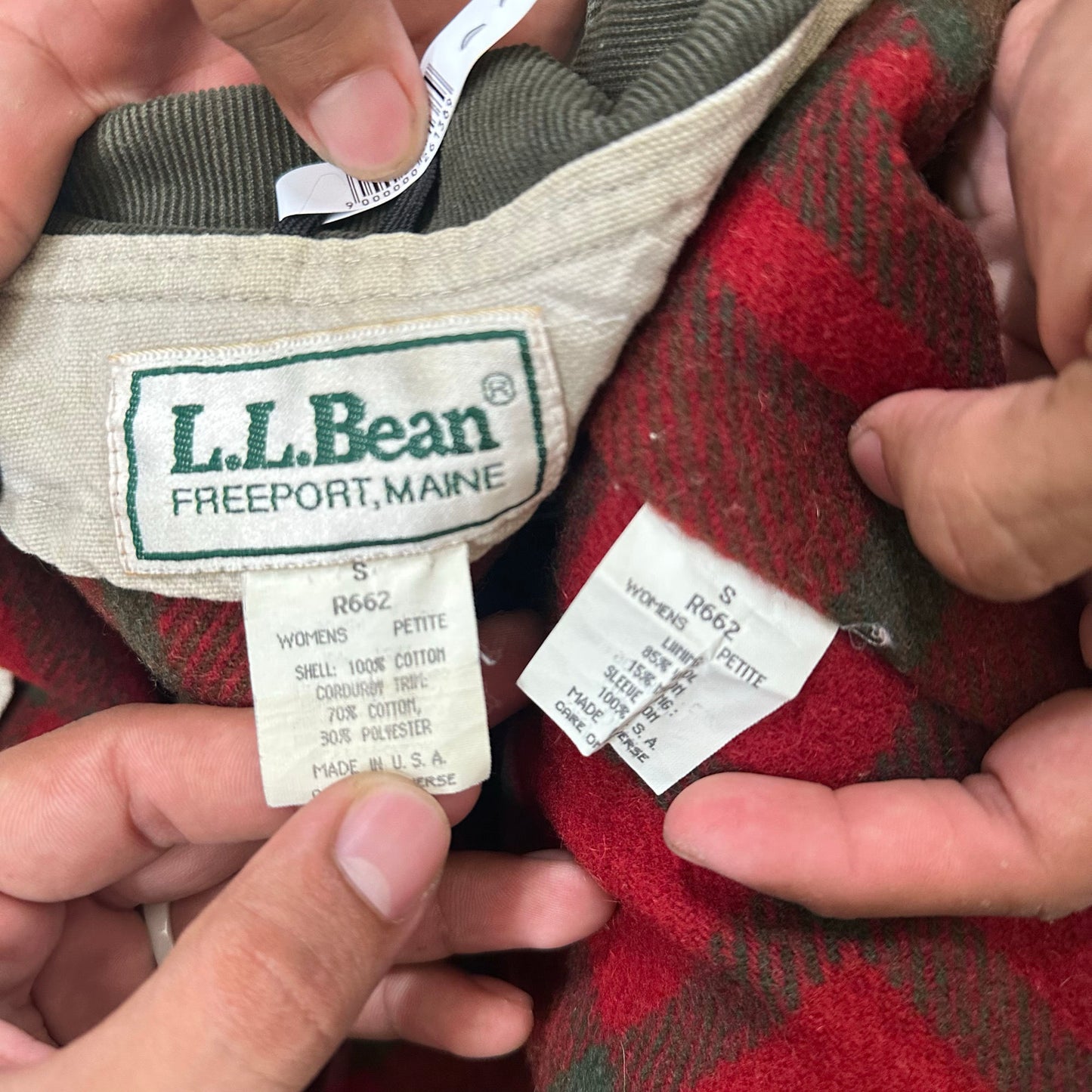 Vintage 70s-90s USA L.L.Bean Outdoor Hunting Coats