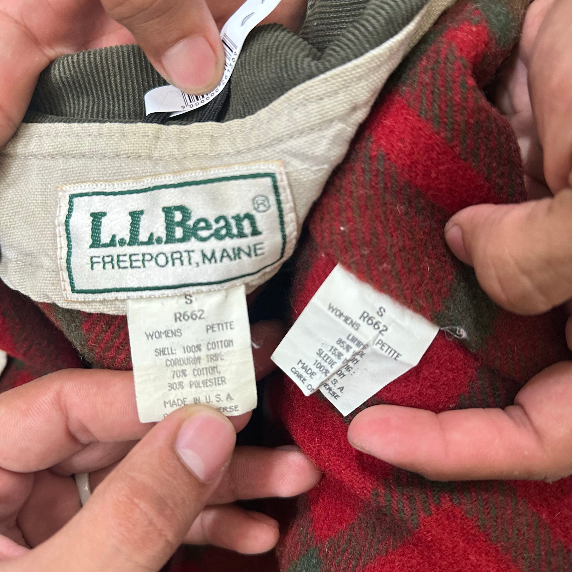 Vintage 70s-90s USA L.L.Bean Outdoor Hunting Coats