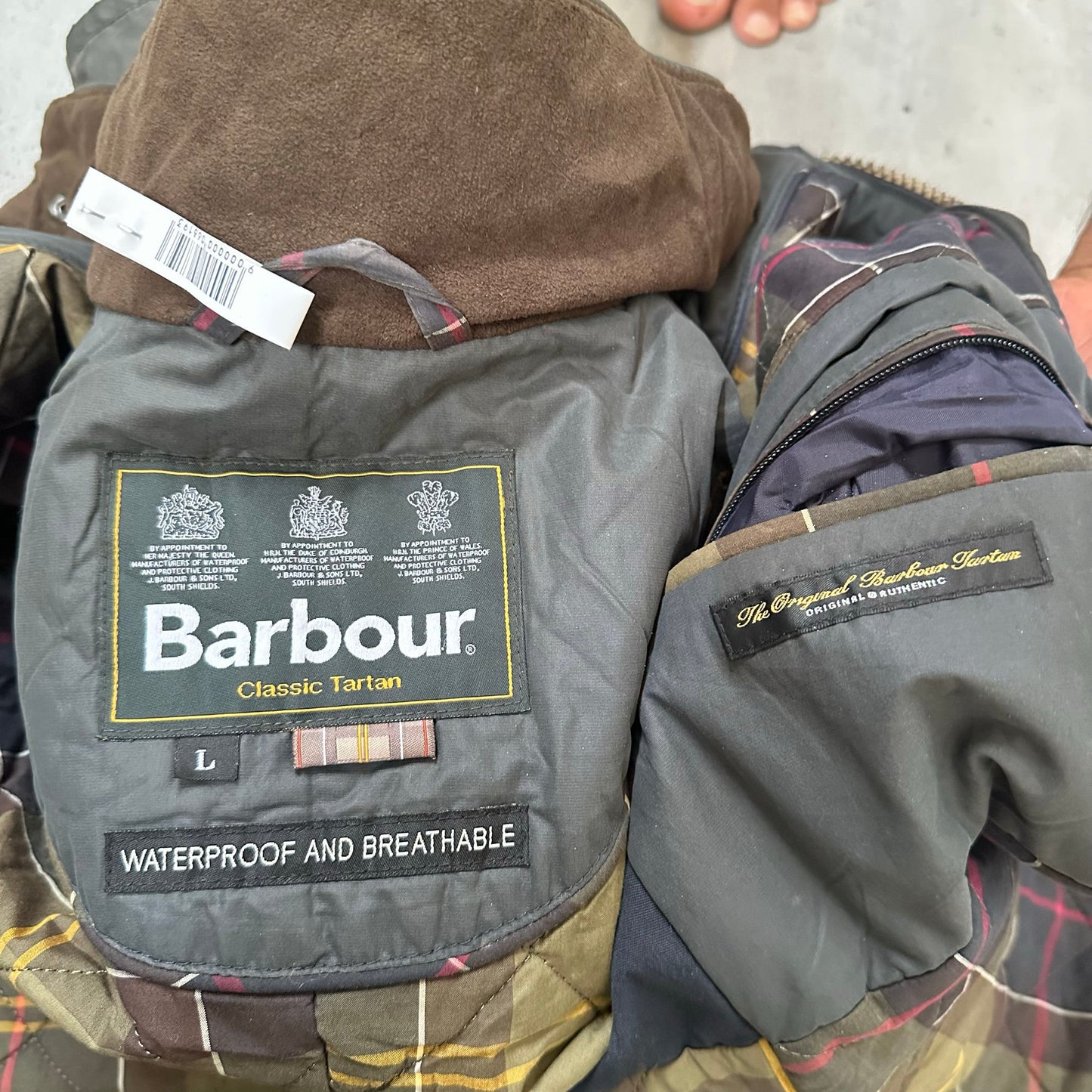 Vintage England Barbour Outdoor Hunting Jackets