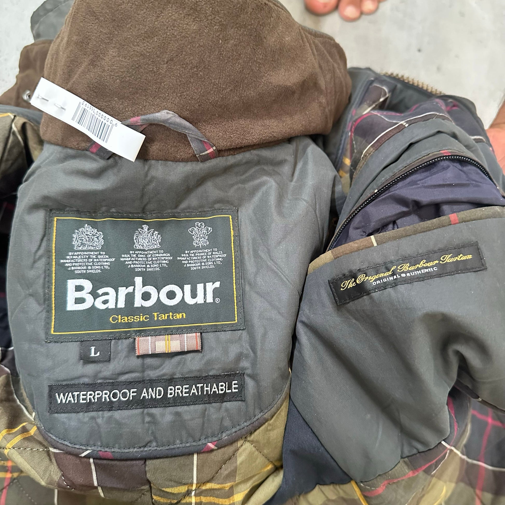 Vintage England Barbour Outdoor Hunting Jackets