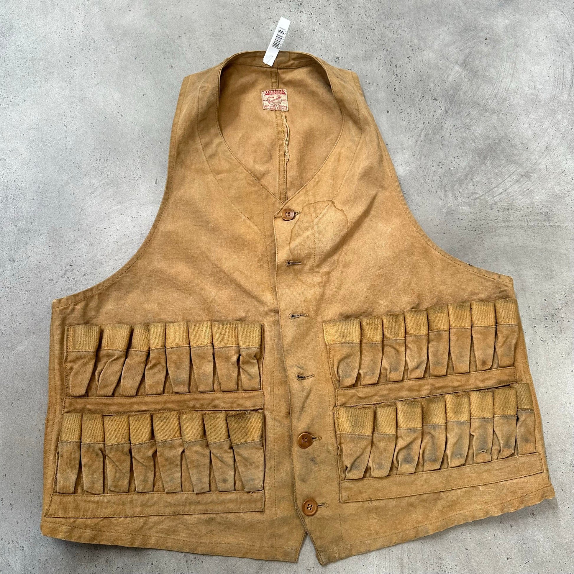 Vintage Antique USA Duxbak Outdoor Vests