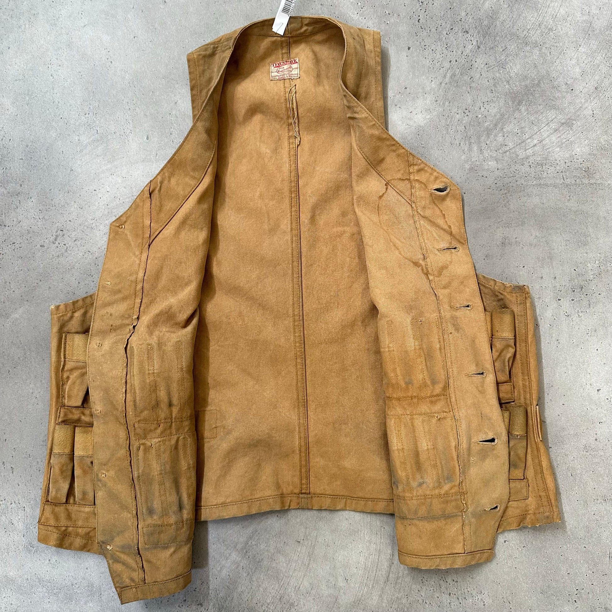 Vintage Antique USA Duxbak Outdoor Vests