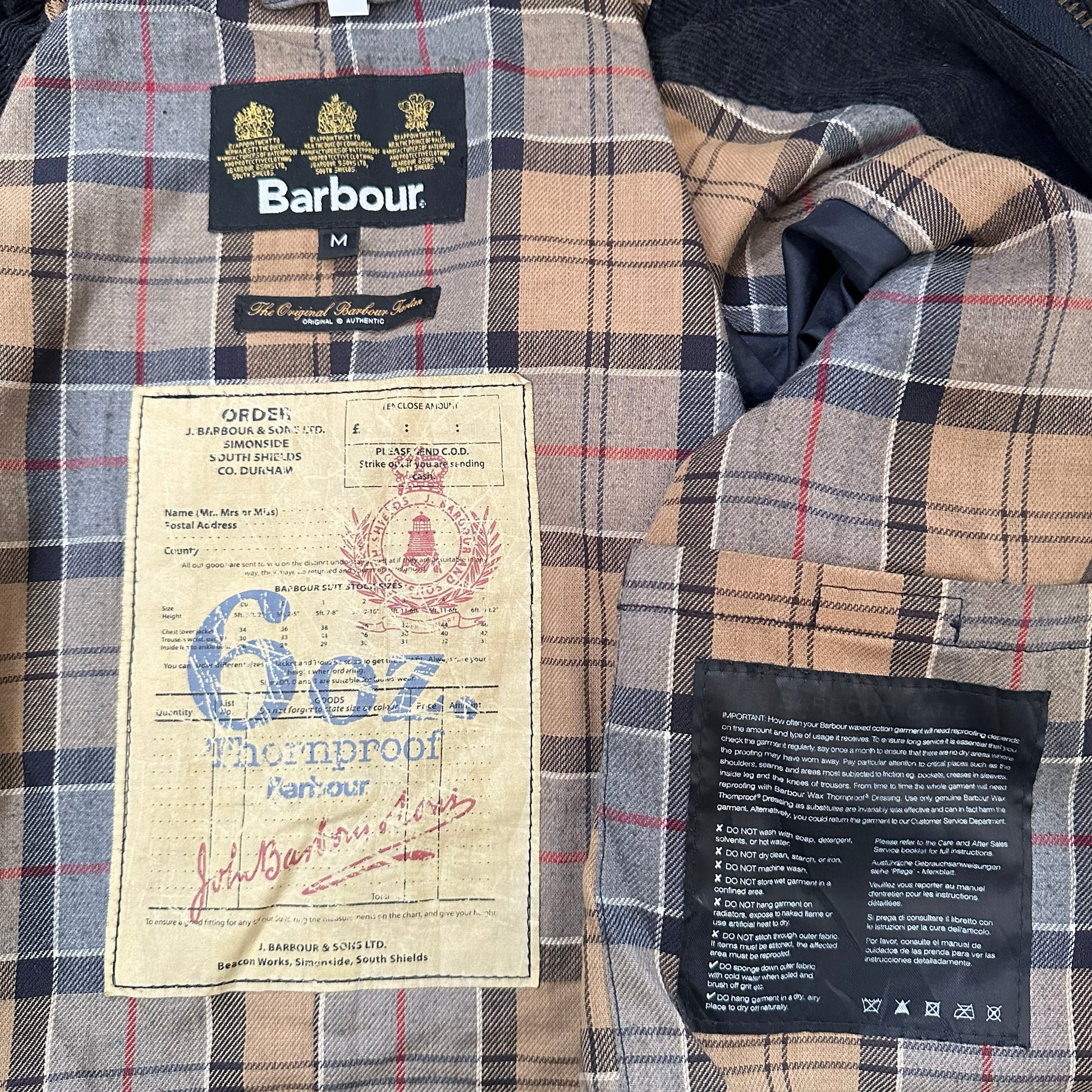 Vintage England Barbour Outdoor Hunting Jackets