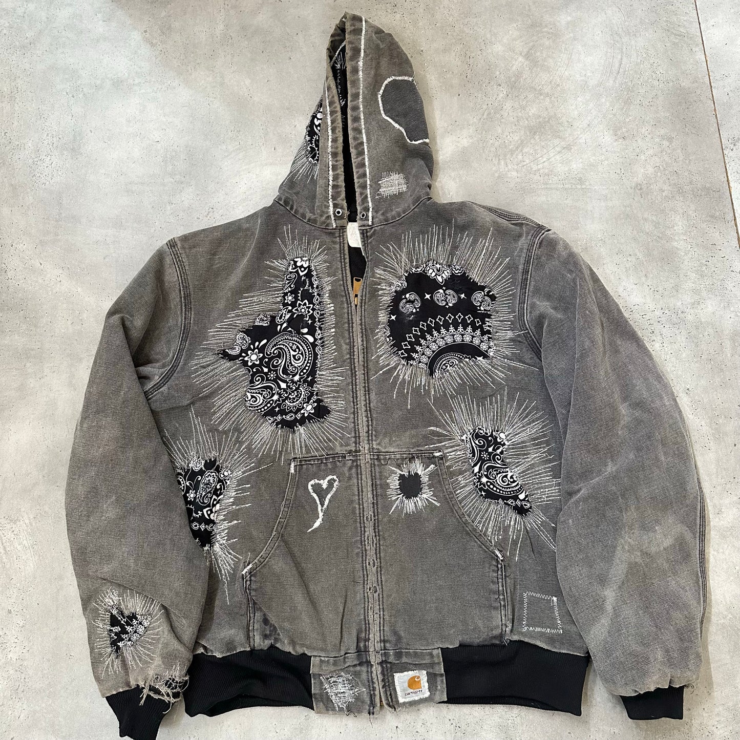 Vintage Carhartt Workwear Hooded Jackets