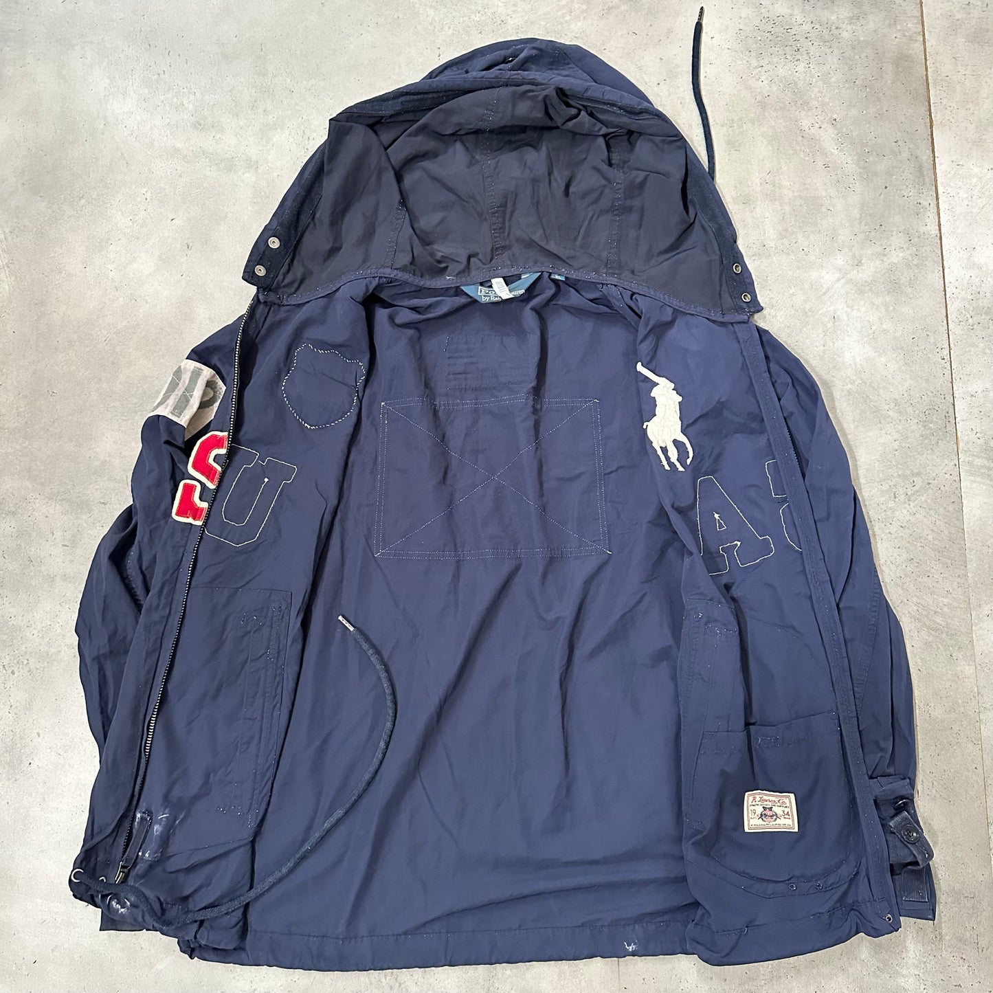 Vintage Ralph Lauren Retro Hooded Jackets