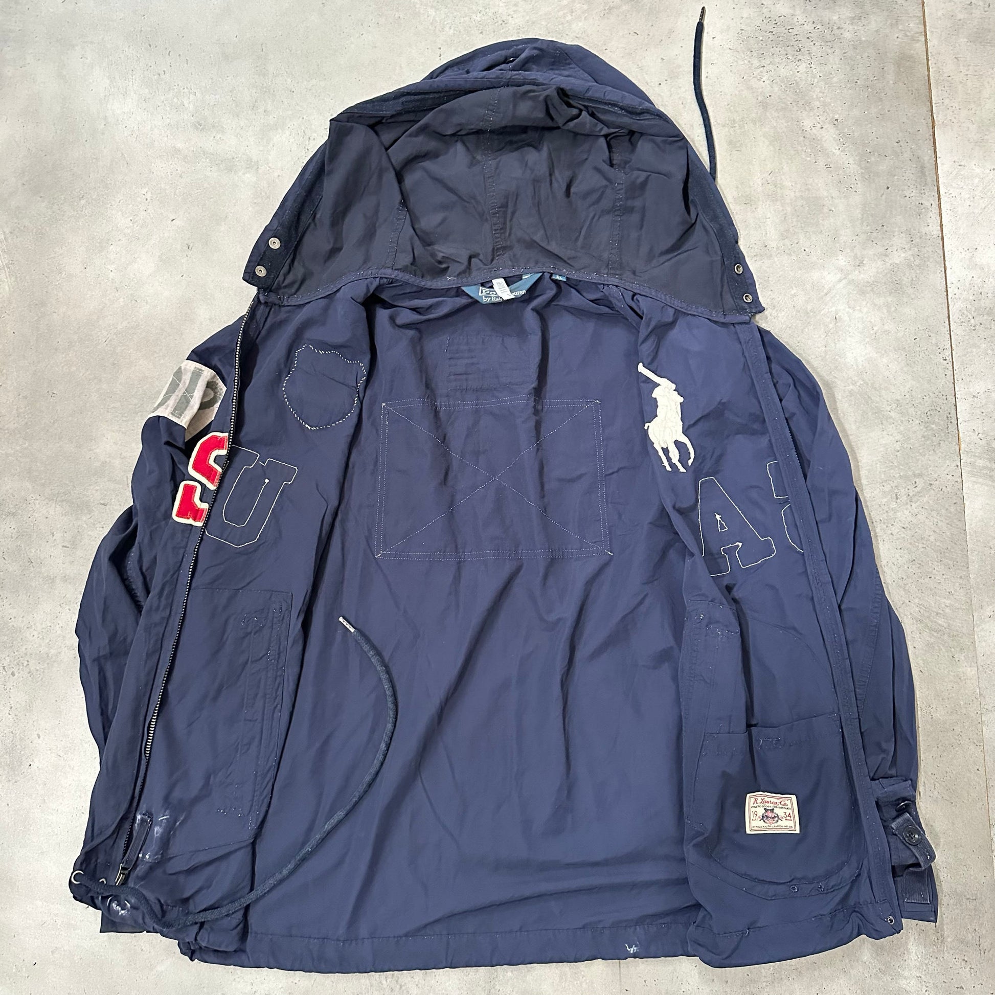 Vintage Ralph Lauren Retro Hooded Jackets