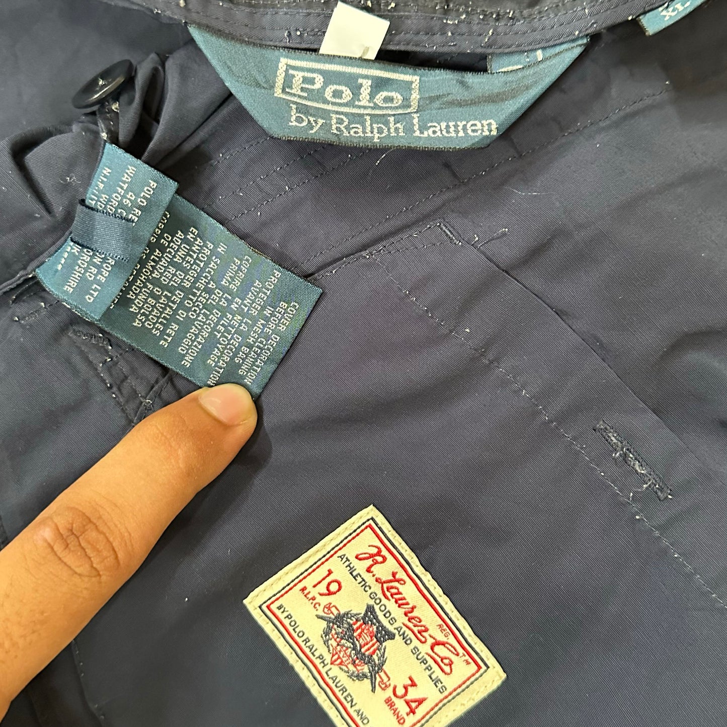 Vintage Ralph Lauren Retro Hooded Jackets