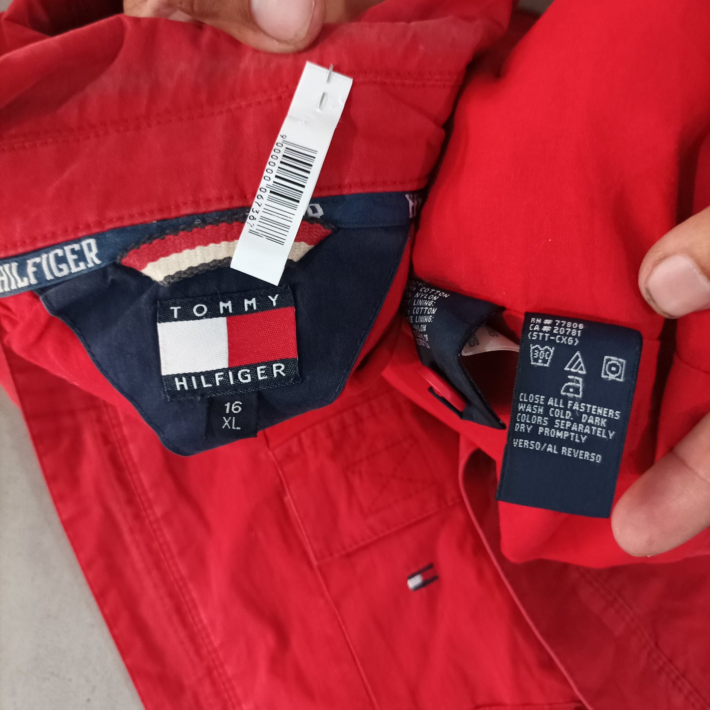 Vintage 70s-90s Tommy Hilfiger Retro Jackets