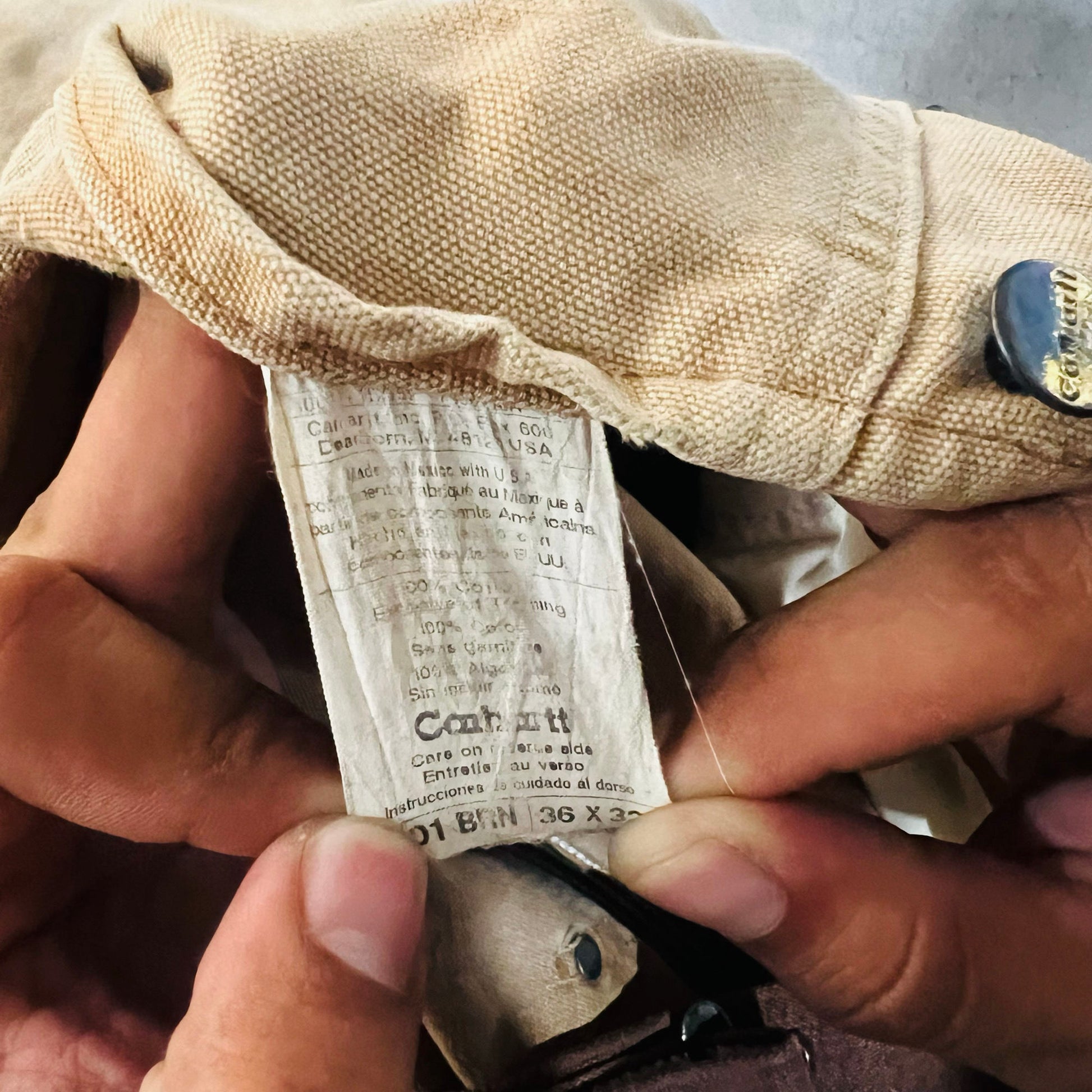 Vintage Mexico Carhartt Workwear Workwear Overalls