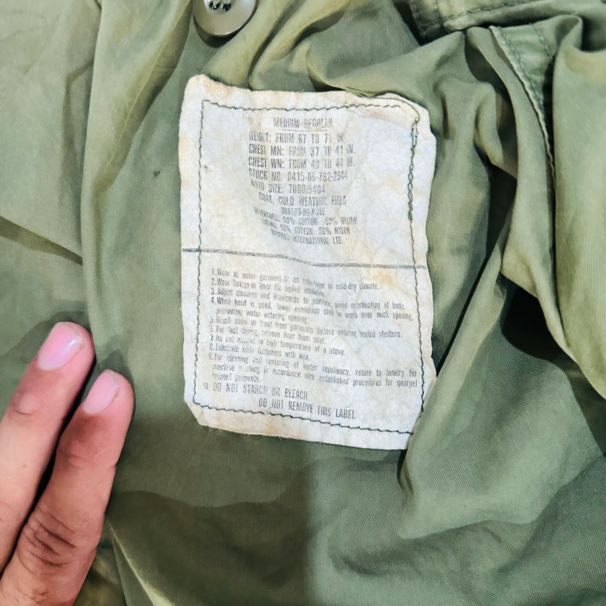 Vintage 70s-90s USA Military Jackets