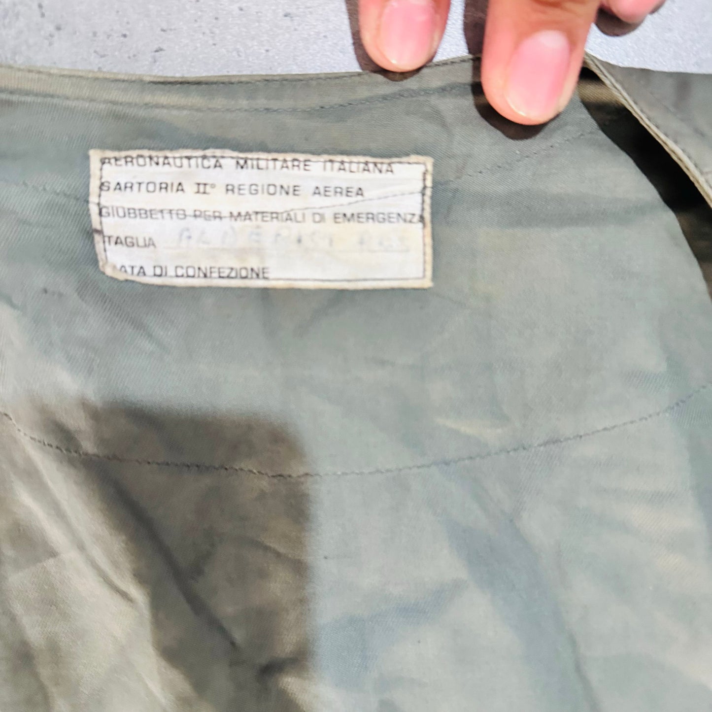 Vintage 70s-90s Italy Military Vests
