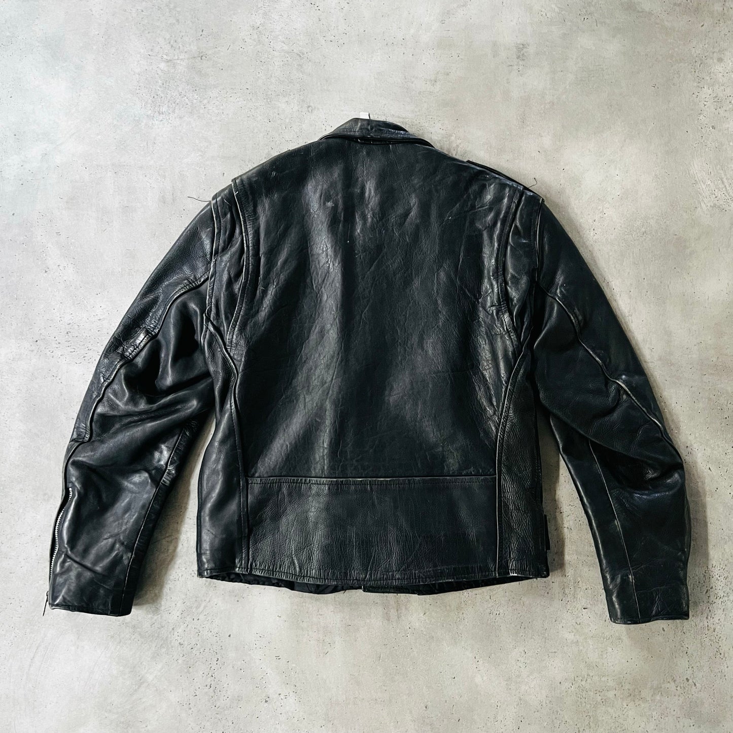 Vintage 70s-90s Retro Double Rider Leather Jackets