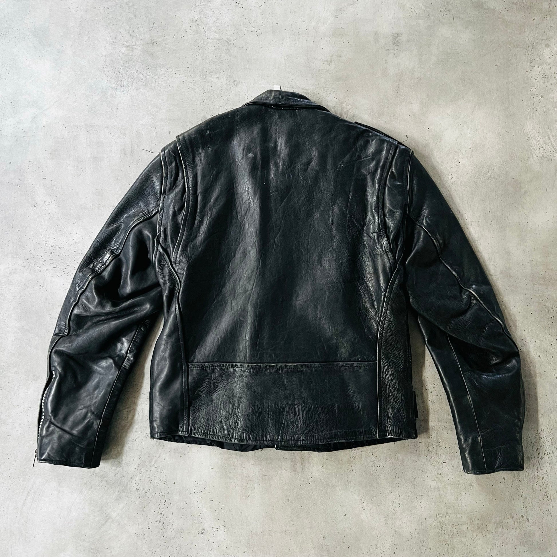 Vintage 70s-90s Retro Double Rider Leather Jackets