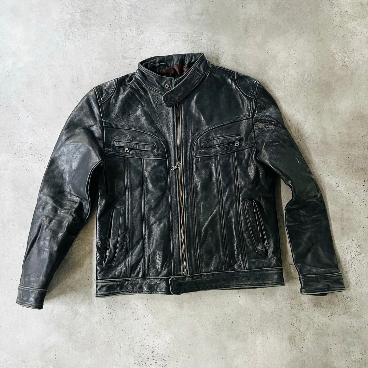 Vintage 70s-90s France Retro Leather Jackets