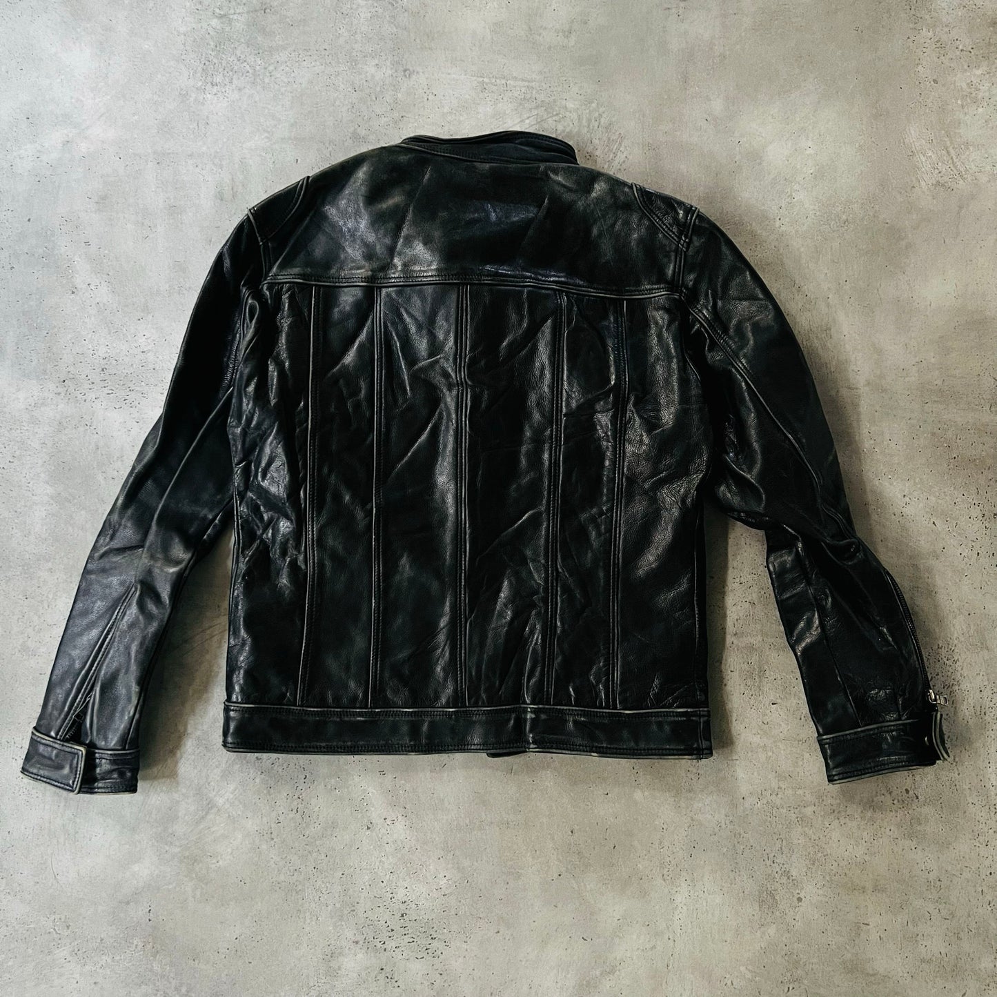 Vintage 70s-90s France Retro Leather Jackets