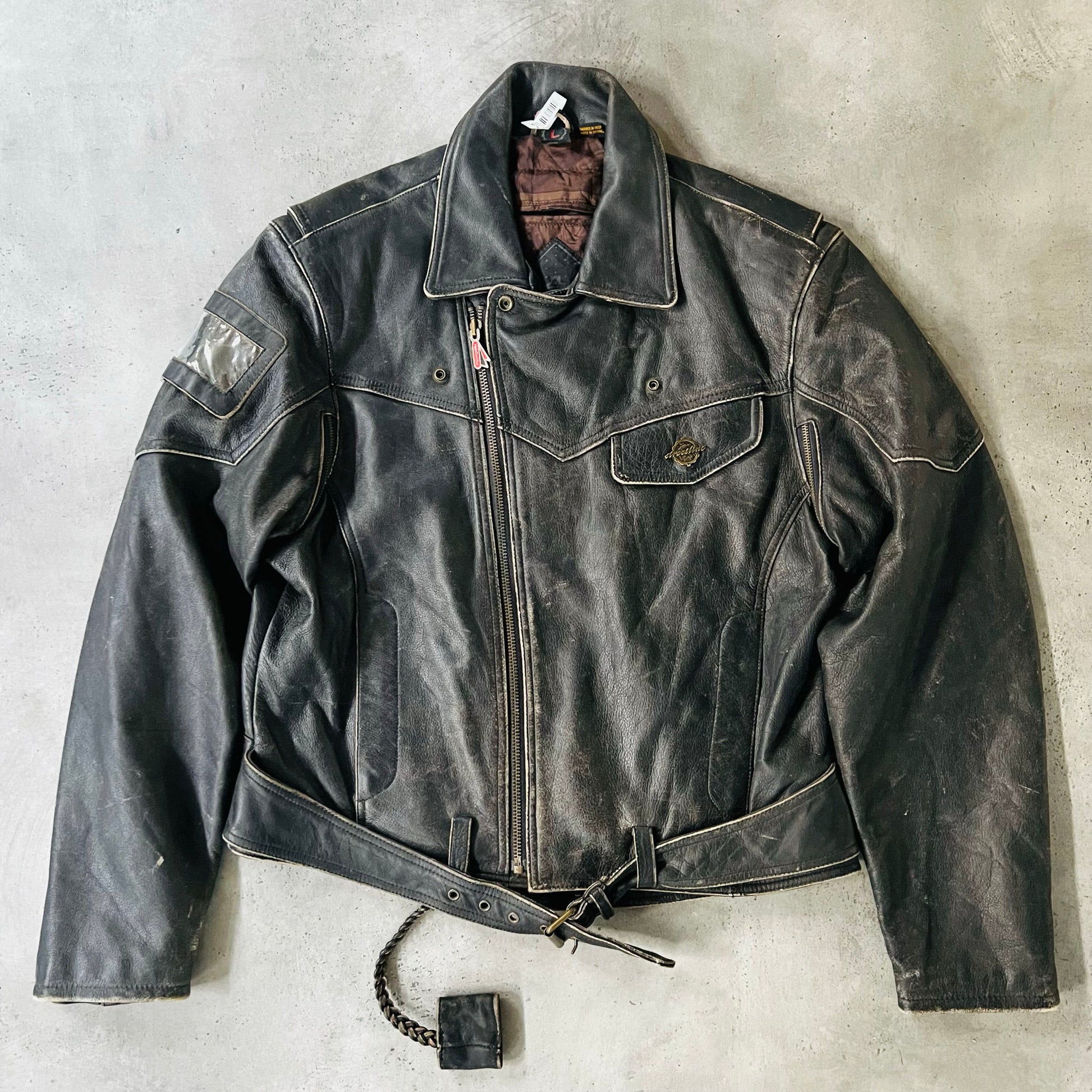 Vintage Retro Double Rider Leather Jackets