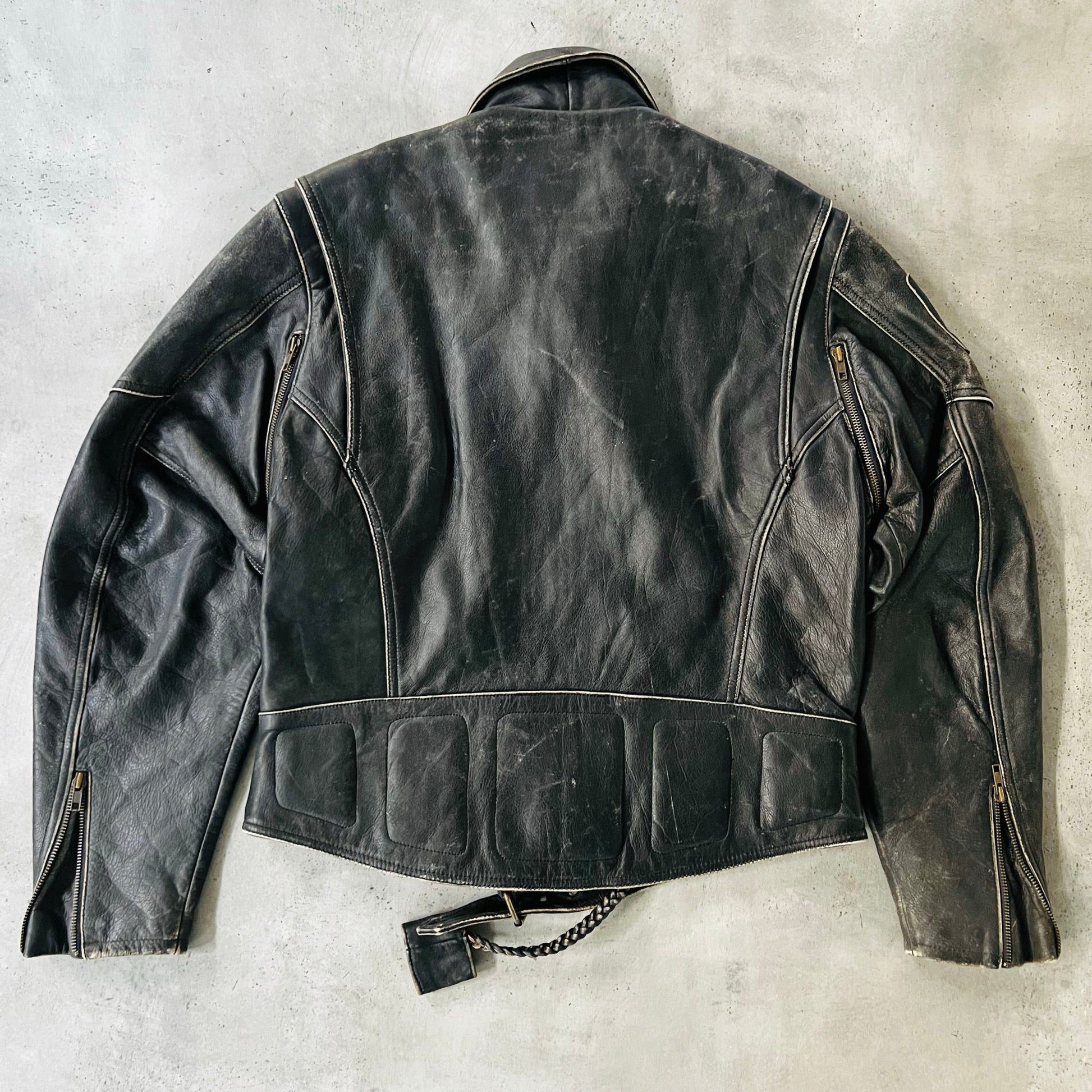 Vintage Retro Double Rider Leather Jackets