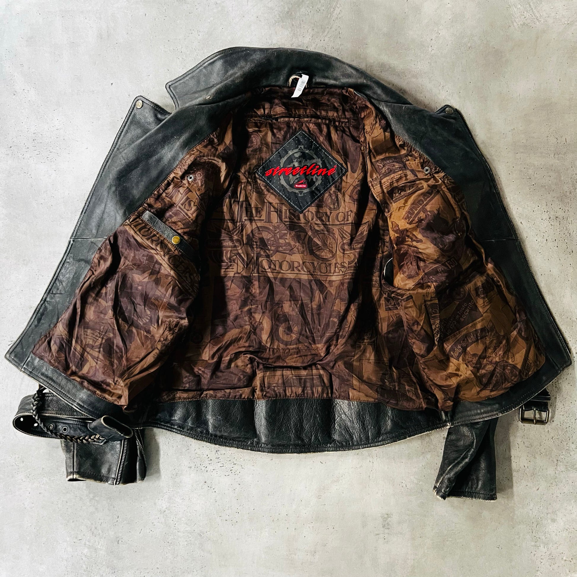 Vintage Retro Double Rider Leather Jackets