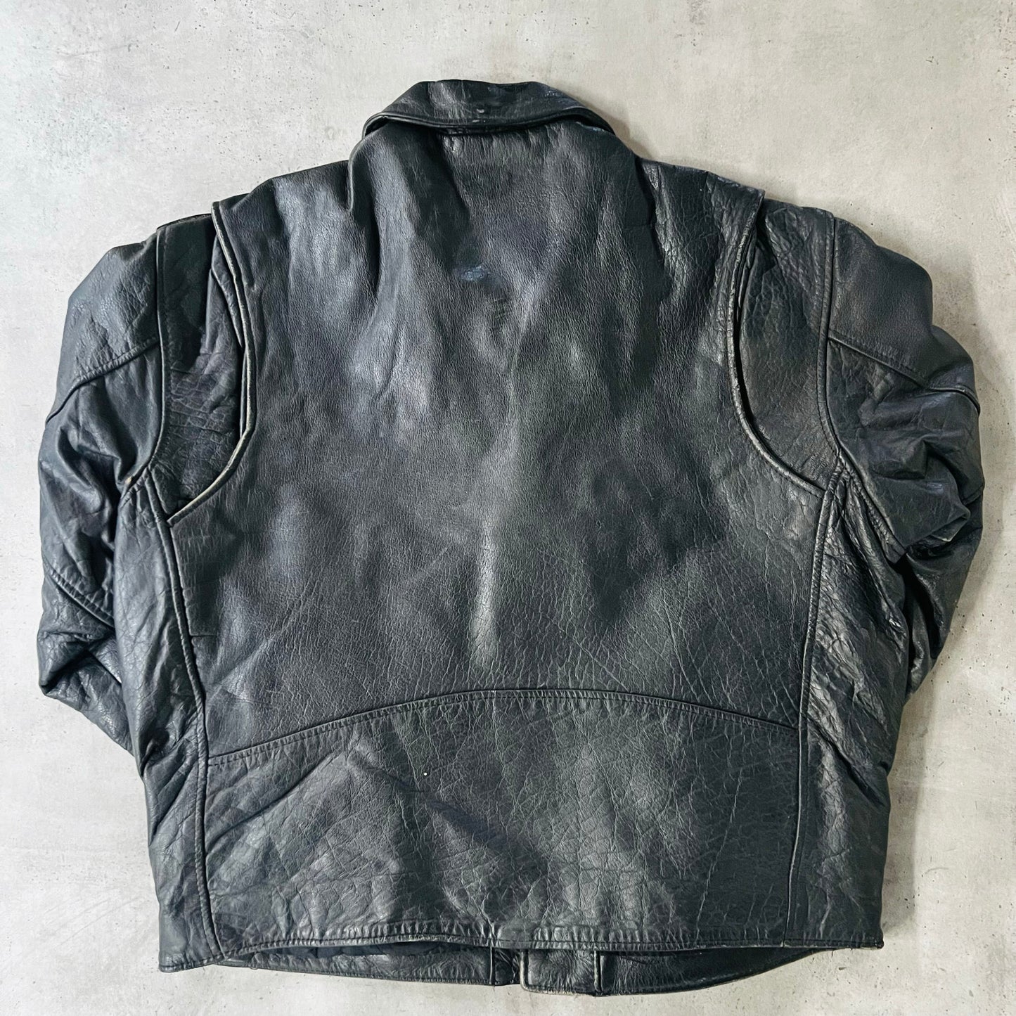 Vintage 70s-90s Retro Double Rider Leather Jackets