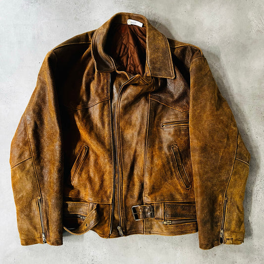 Vintage 70s-90s Retro Leather Jackets