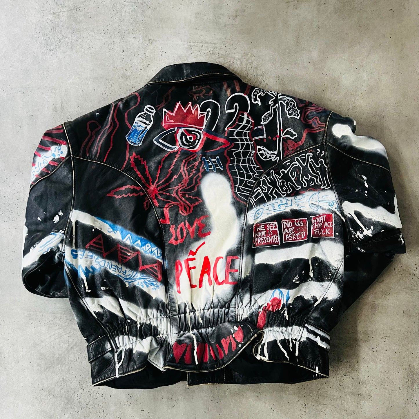 Vintage 70s-90s Retro Double Rider Leather Jackets
