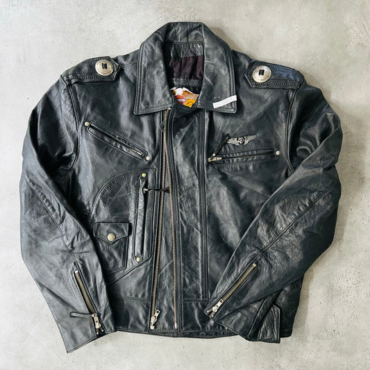 Vintage 70s-90s USA Harley-Davidson Retro Motorcycle Leather Jackets