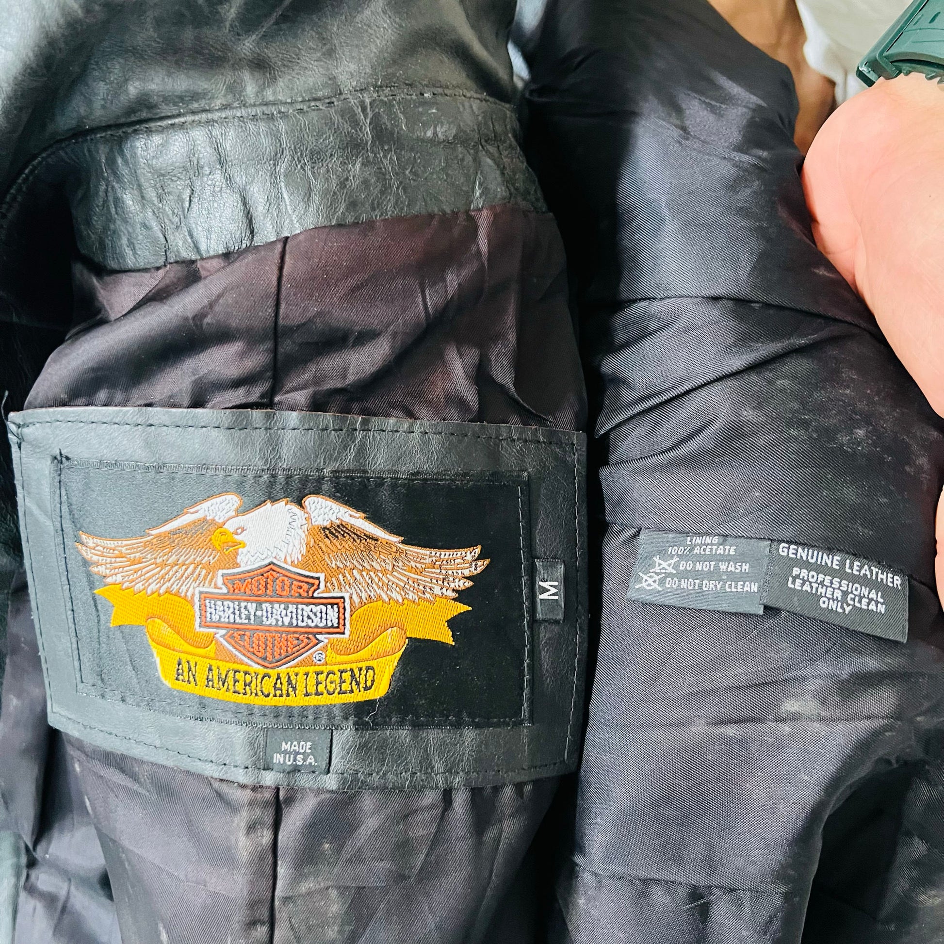 Vintage 70s-90s USA Harley-Davidson Retro Motorcycle Leather Jackets