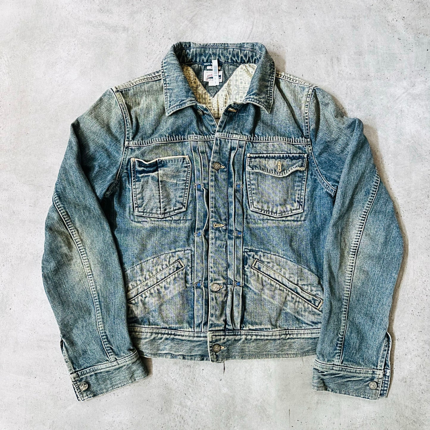 Vintage Italy Tommy Hilfiger Retro Denim Jackets